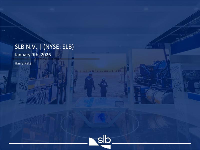 Cover preview of SLB N.V. (SLB) – Buy Pitch Deck
